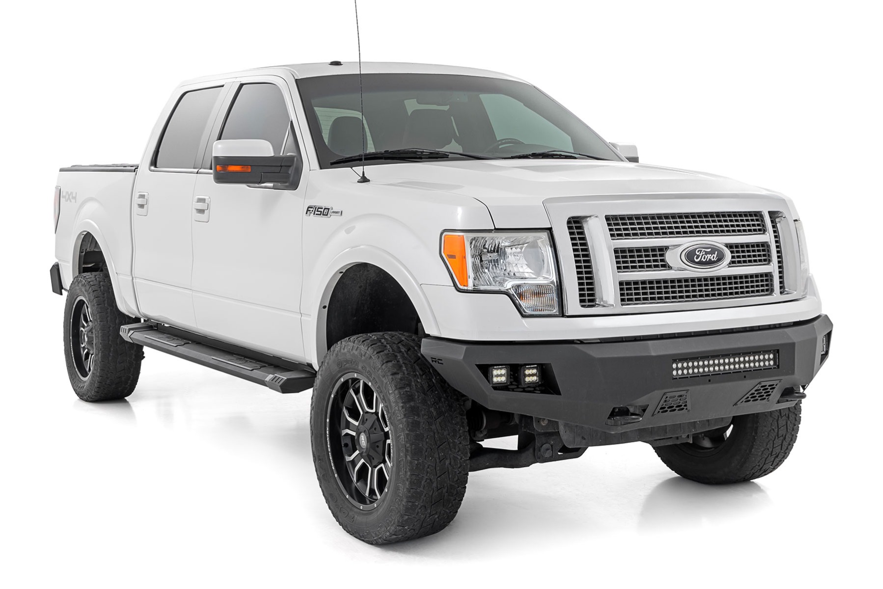 HD2 Aluminum Running Boards | Super Crew Cab | Ford F-150 2WD/4WD (2009-2014) — Bild 2