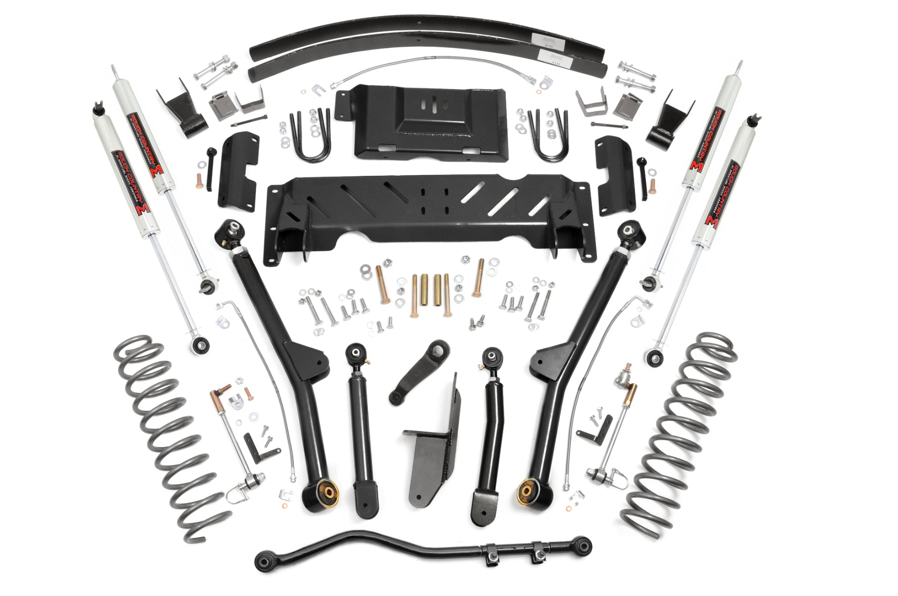 4,5-Zoll-Lift Kit | Long Arm | AAL | NP242 | M1 | Jeep Cherokee XJ 4WD (84–01) — Bild 2