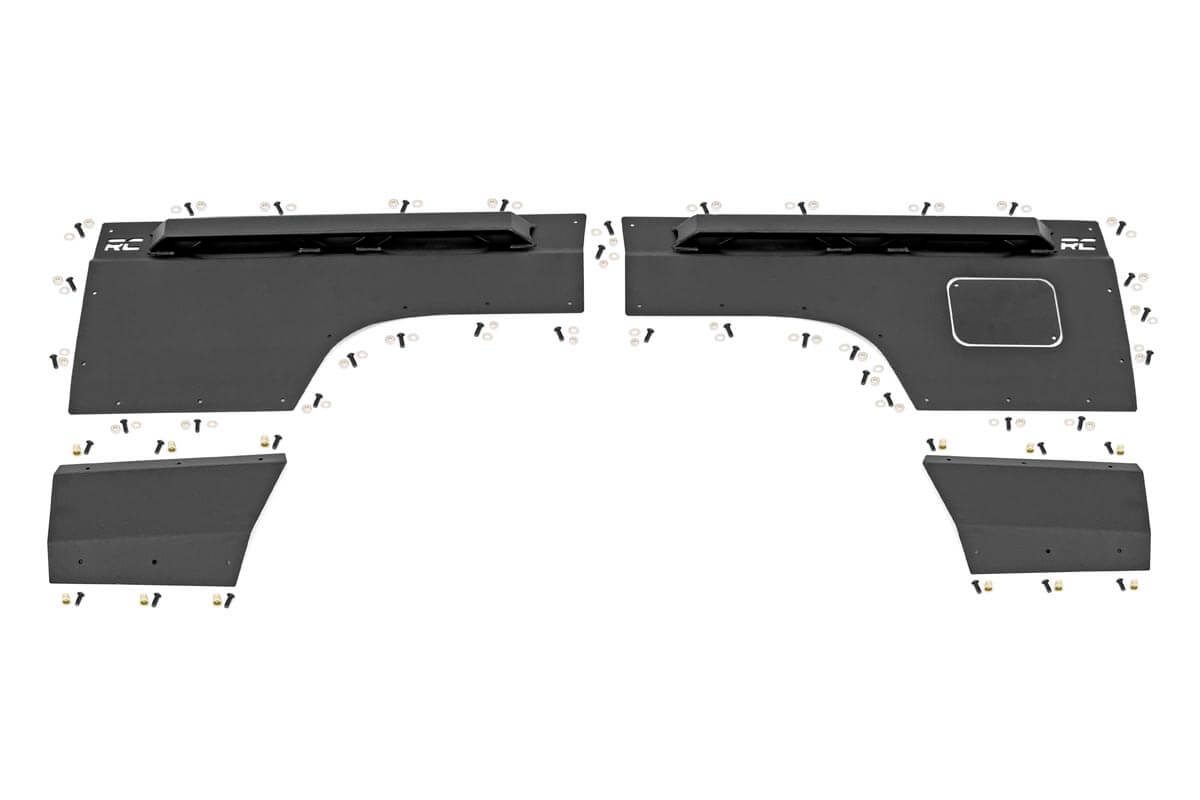 Kotflügel- und Seitenschutz | Hinten | Kombi-Set | Jeep Cherokee XJ 2WD/4WD (97–01)