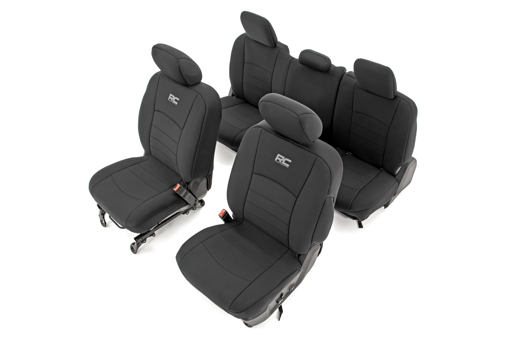 Sitzbezüge | FR Bucket RR – durchgehende Sitzbank | RAM 1500 (09–18)/2500 (11–18)/3500 (11–18)
