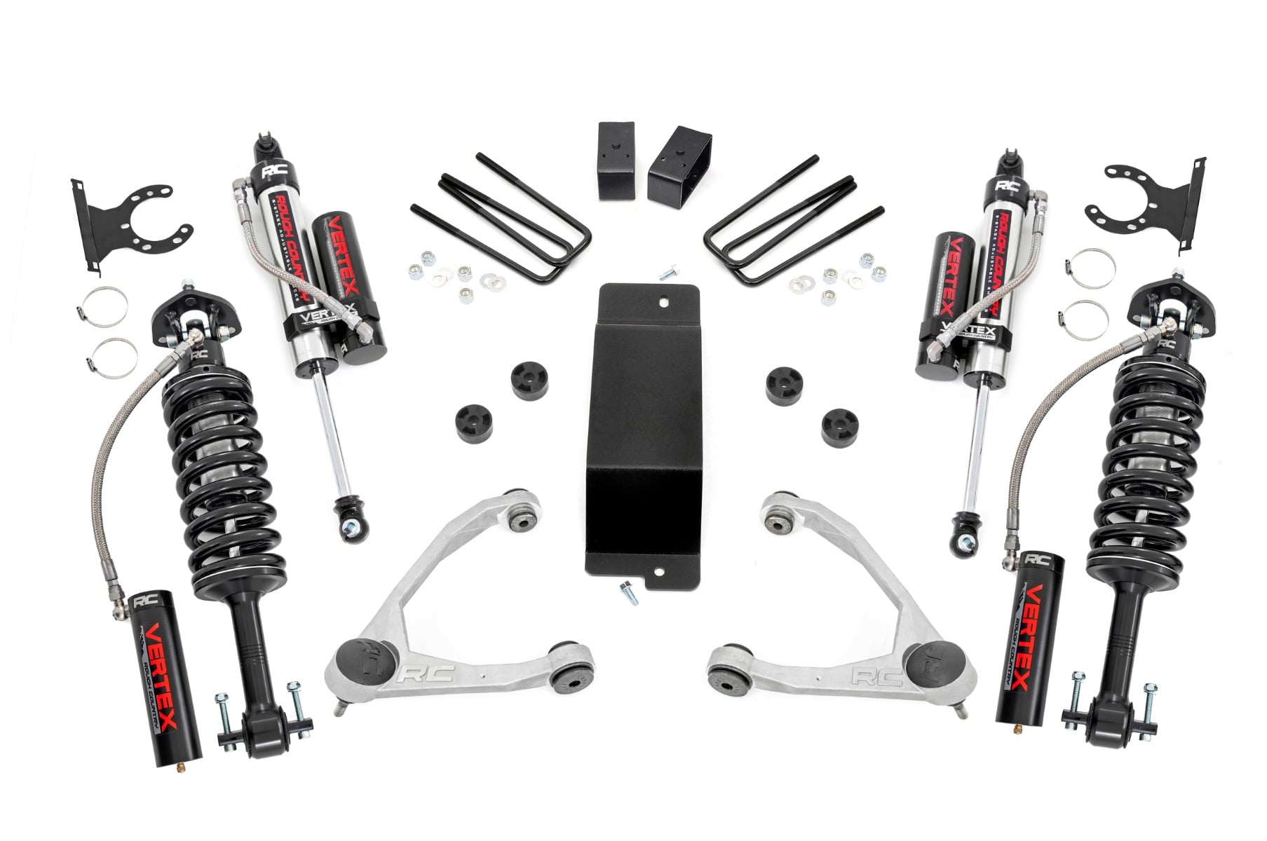 3,5-Zoll-Lift Kit | Geschmiedete obere Querlenker | Vertex | Chevy/GMC 1500 (07–16)