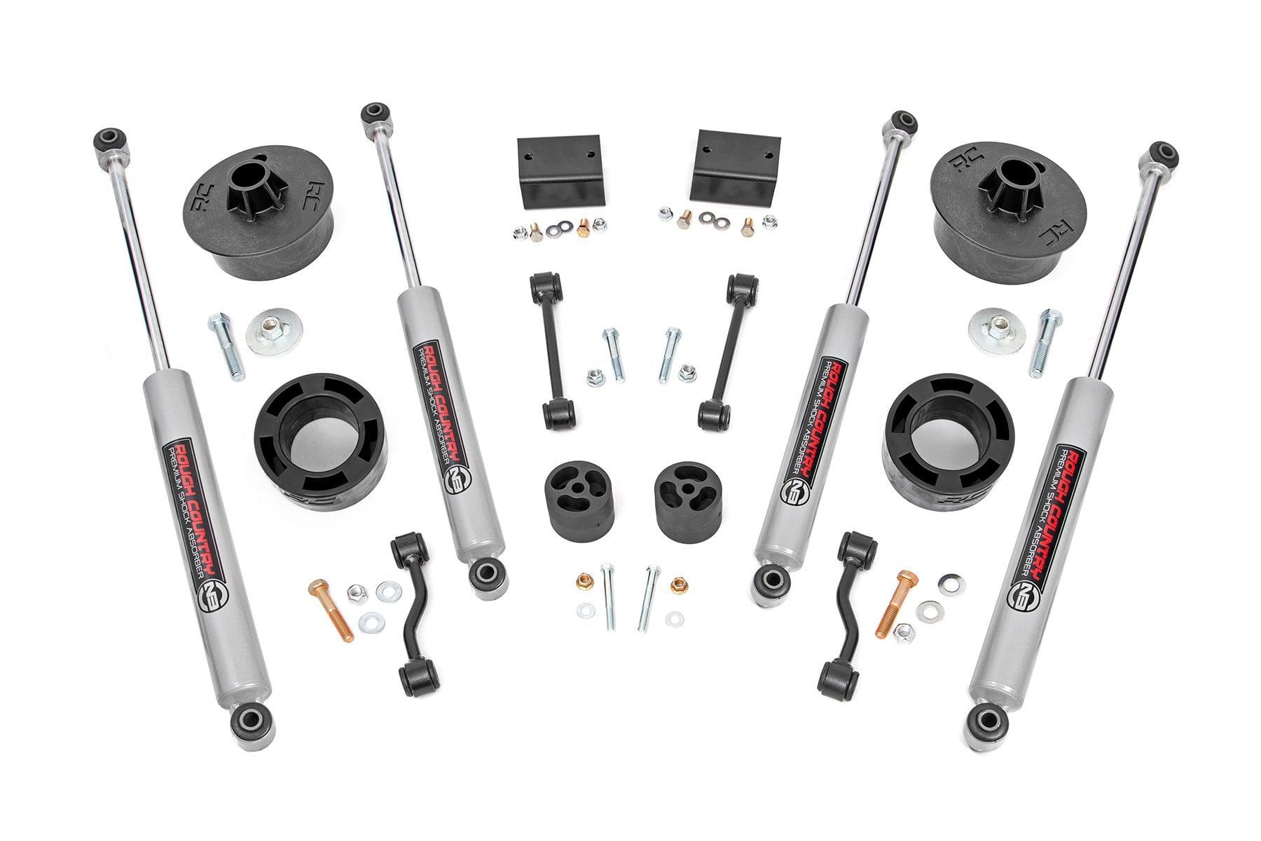 2,5-Zoll-Lift Kit | Distanzscheiben | N3 | Jeep Wrangler JL (24–26)/Wrangler Unlimited (24–26)