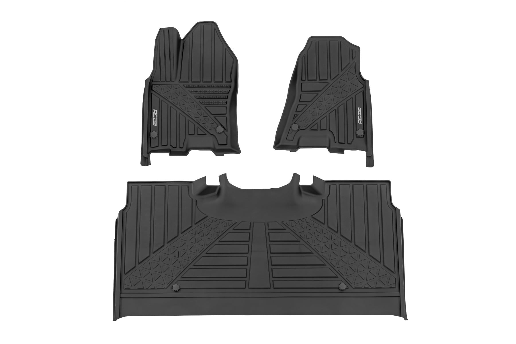 Flex-Fit-Fußmatten | Vorne rechts & hinten rechts | Crew | RAM 1500 2WD/4WD (2025–2026)
