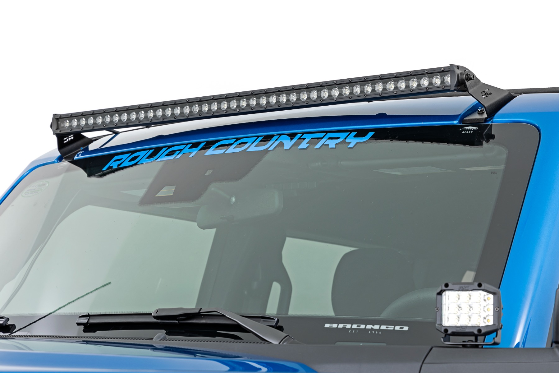 LED-Beleuchtungsset | Obere Windschutzscheibe | 40 Zoll Spectrum Single Row | Ford Bronco (21–26) — Bild 2