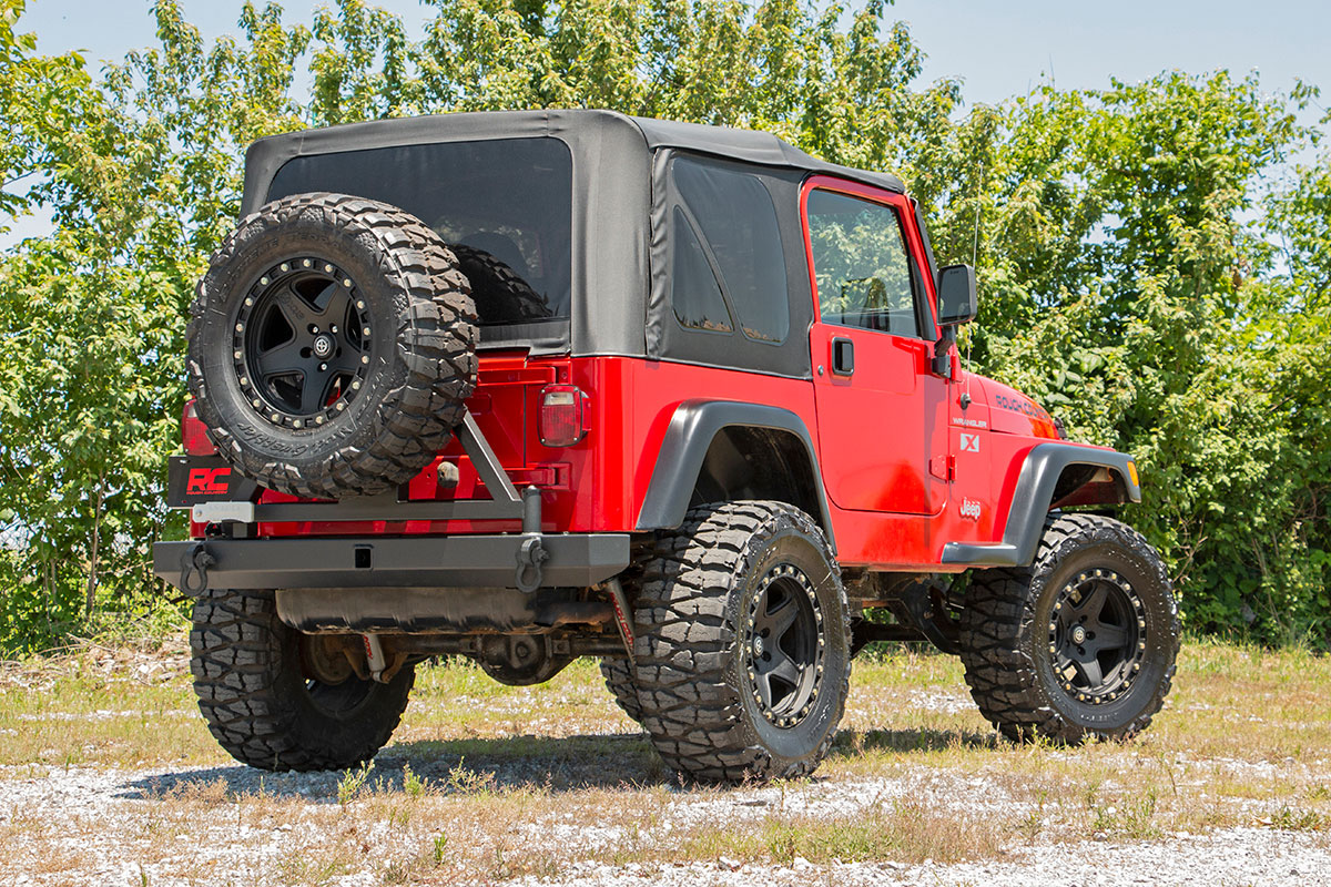 Heckstoßstange | Reserveradhalterung | Jeep Wrangler TJ (97–06)/Wrangler Unlimited (04–06) — Bild 4