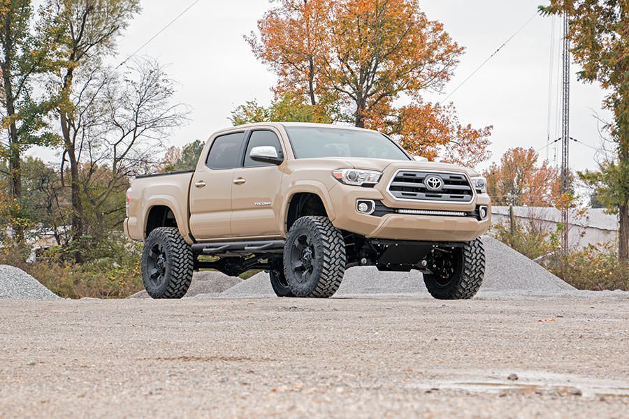 LED-Beleuchtungsset | Befestigung am unteren Kühlergrill | 30" Schwarz, einreihig | Toyota Tacoma (2016–2023) — Bild 3