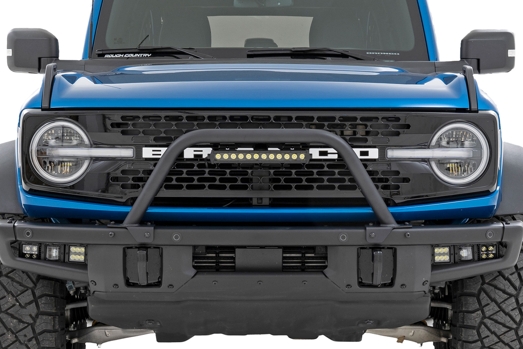 Safari Bar | 12" LED Light Bar | Black | Single Row | OE Modular Steel | Ford Bronco (21-26) — Bild 3