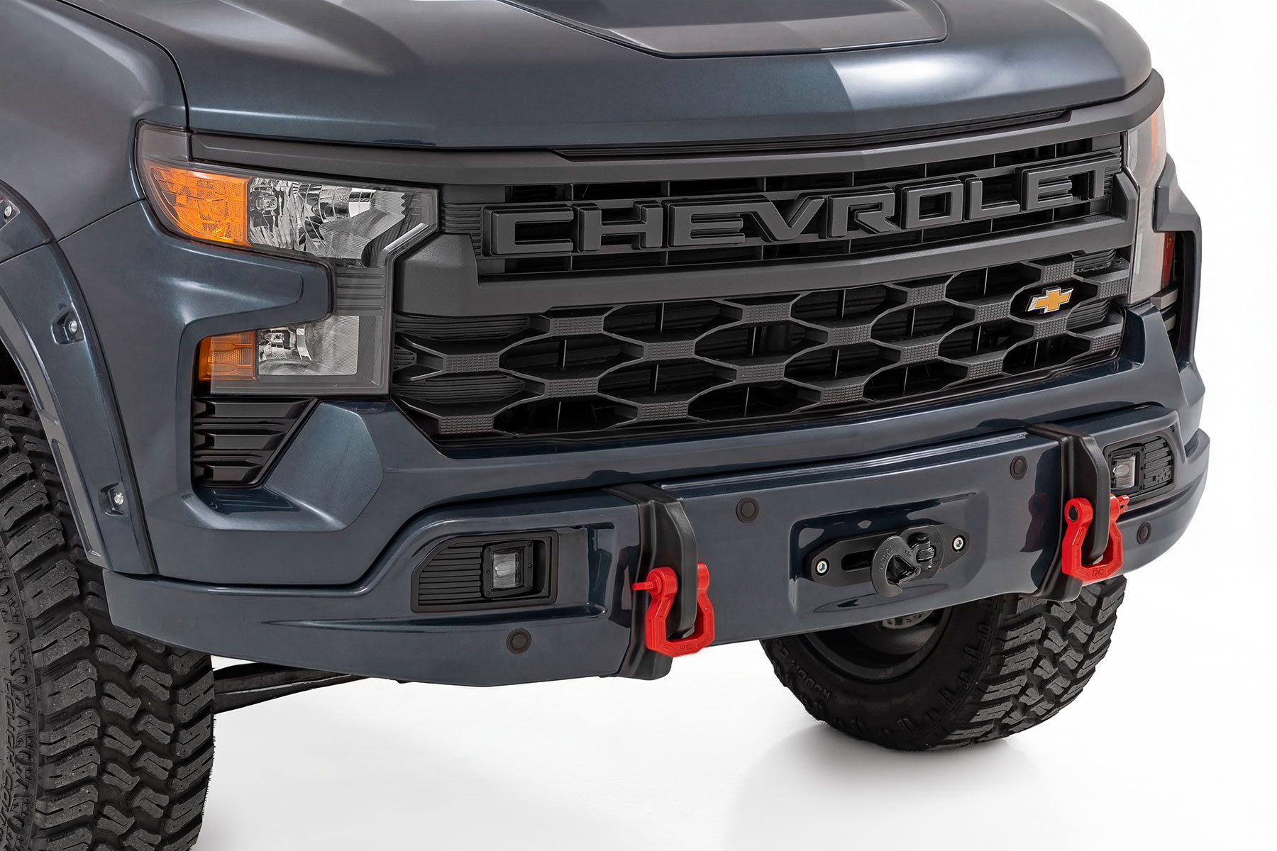 Front-Stoßstange FXS | 12000S | G6M Dark Ash | Chevy Silverado 1500 (23–26)