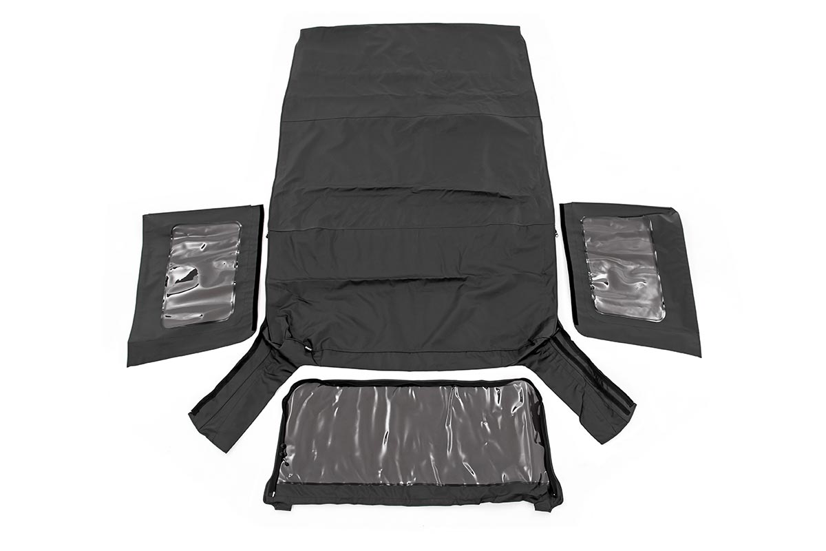 Softtop | Ersatzteil | Schwarz | 4-türig | Jeep Wrangler Unlimited (10-18)