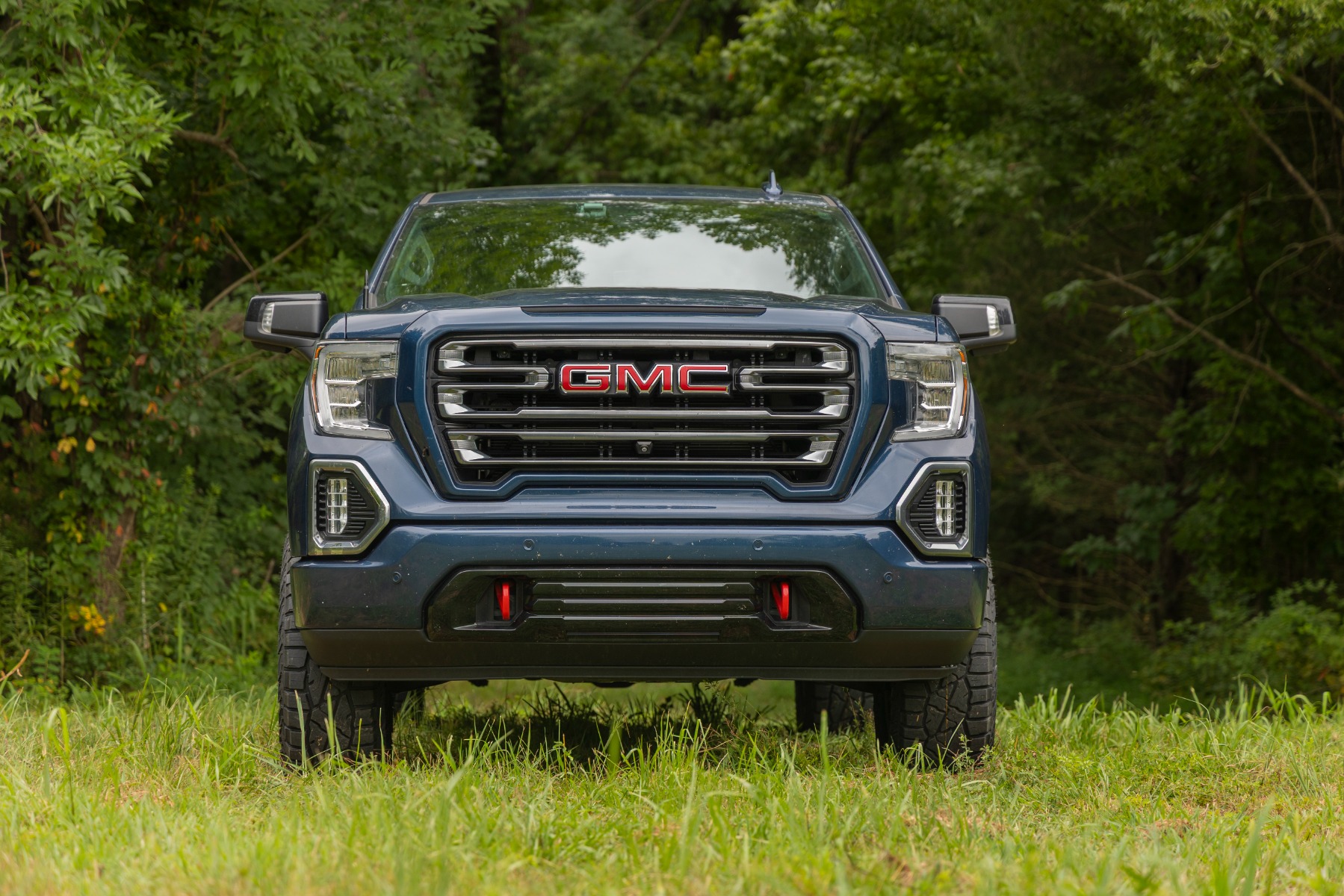 3,5-Zoll-Lift Kit | GMC Sierra 1500 2WD/4WD (2019–2024) | Rote Ausführung — Bild 3