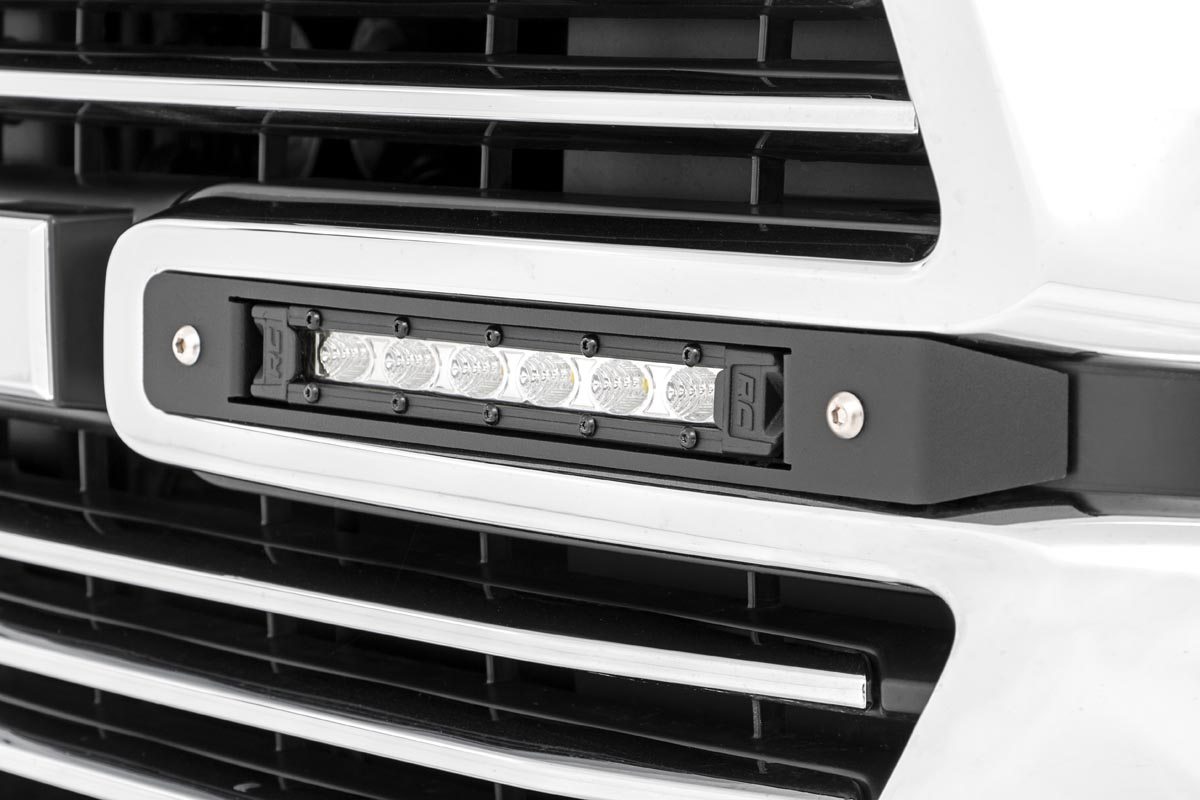 Doppel-LED-Kühlergrill-Set (15 cm) | Chrom, schlanke Ausführung | RAM 1500 2WD/4WD (2019–2024) — Bild 2