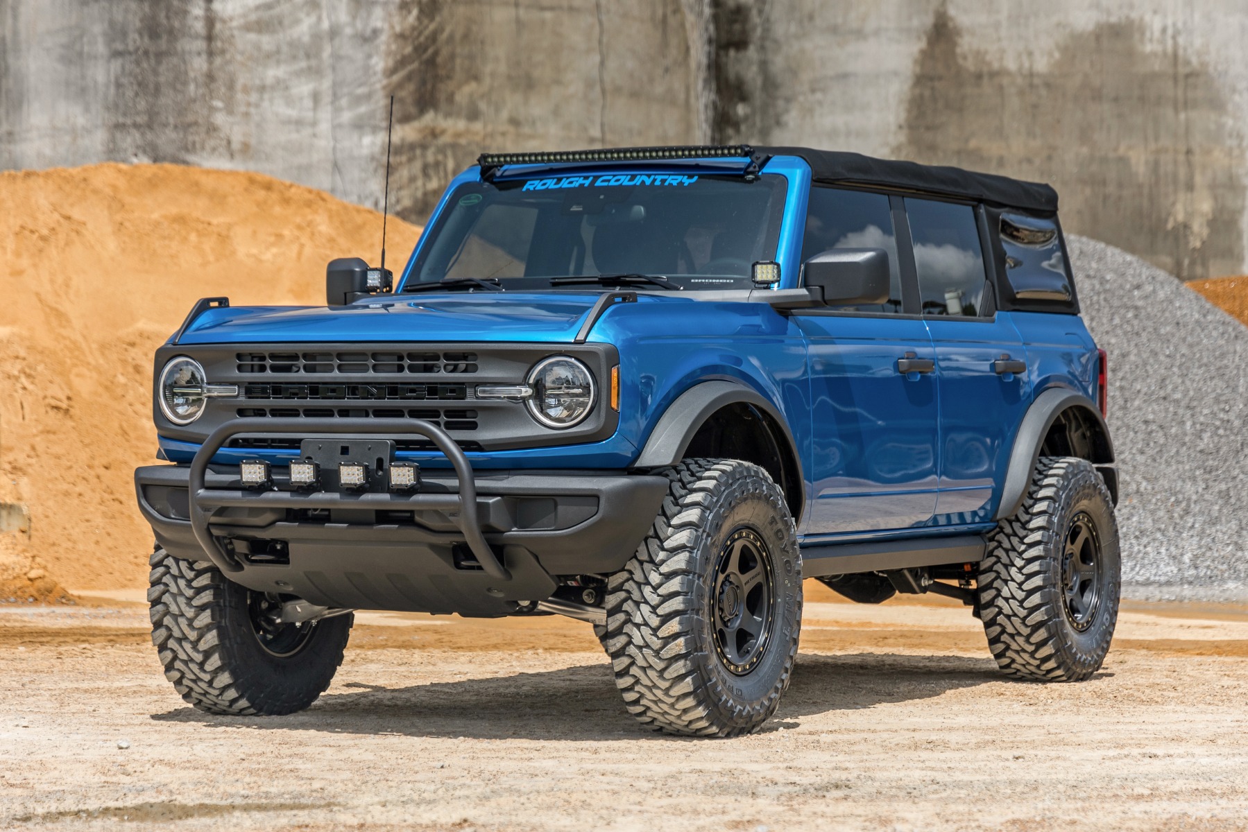 Frontschutzbügel | 4-Zoll-LED-Runderleuchten (4 Stück) | Ford Bronco 4WD (2021–2026) — Bild 5