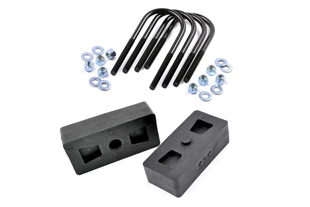 1-Zoll-Distanzblock mit Bügelschrauben | Ford F-150 2WD/4WD (1997–2003)