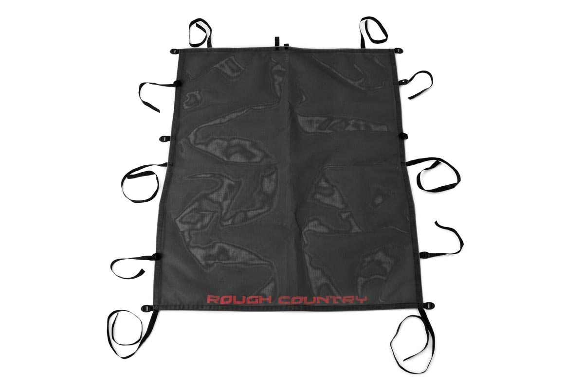 Mesh-Bikini-Oberteil Plus | Schwarz | Jeep Wrangler TJ (97–06)/Wrangler YJ (92–95) — Bild 2