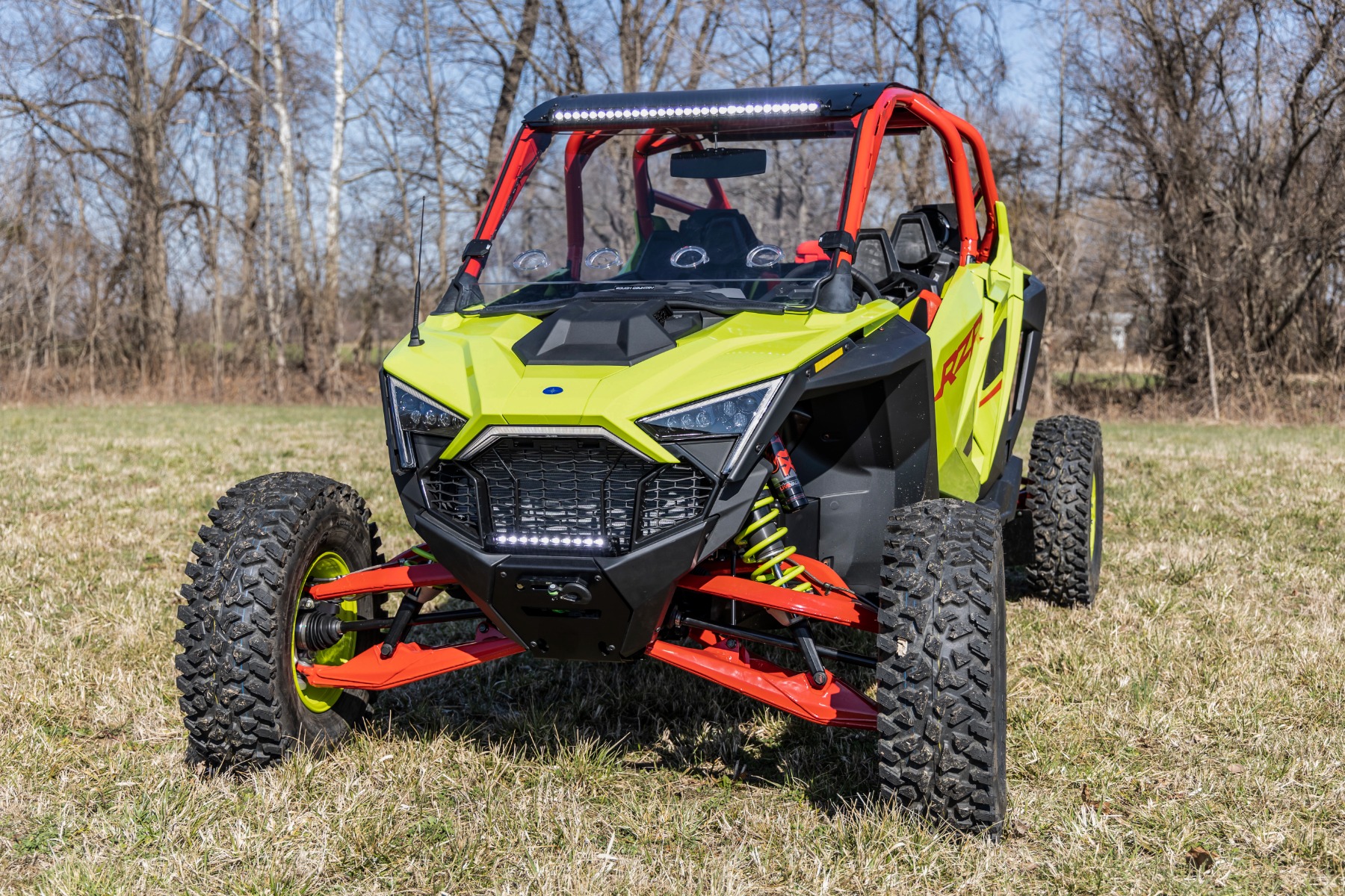 Belüftete Vollwindschutzscheibe | Kratzfest | Polaris RZR Turbo R — Bild 6