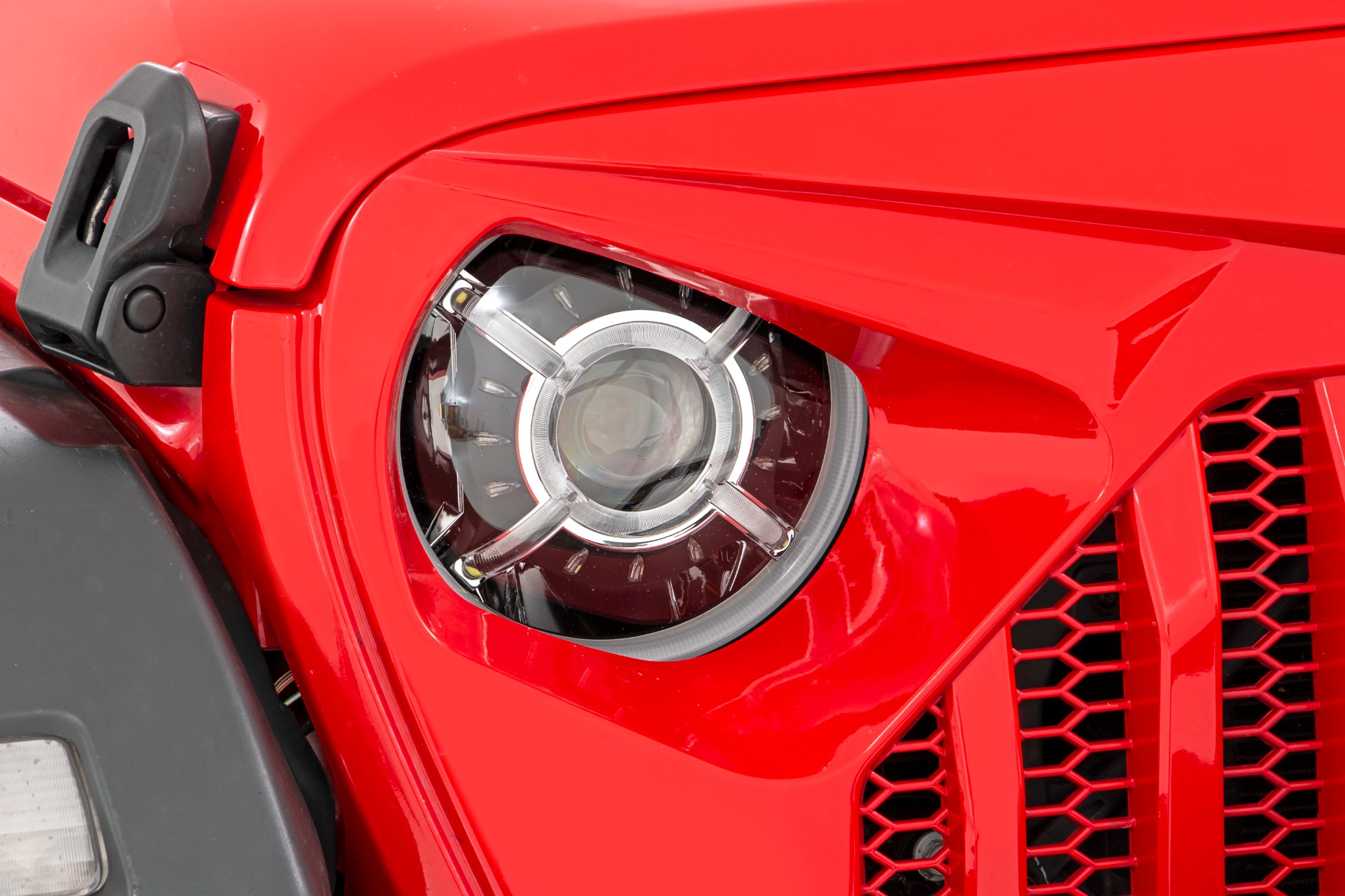 9-Zoll-DRL-Halo-LED-Scheinwerfer | DOT-zugelassen | Jeep Gladiator JT/Wrangler JL (2018–2026) — Bild 3