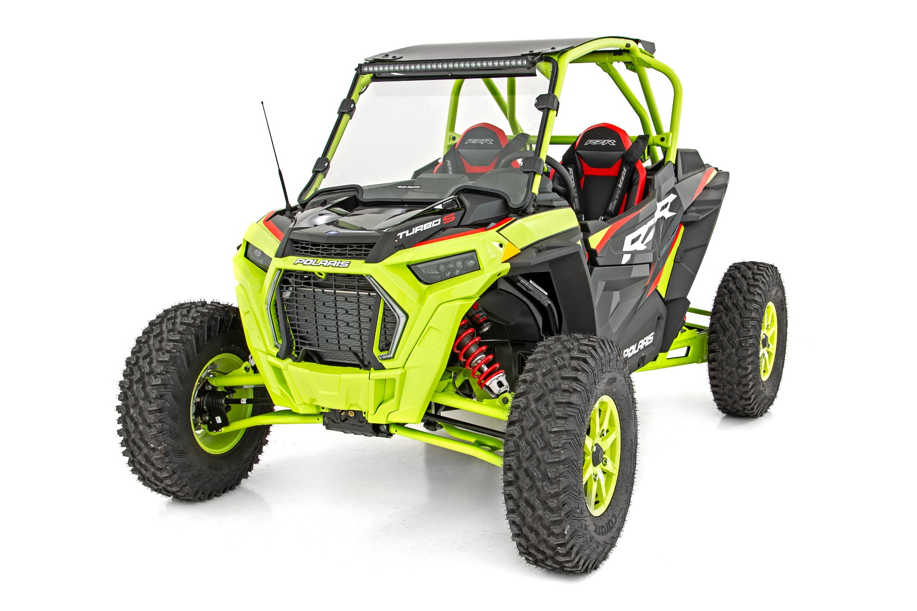 LED-Beleuchtungsset | 30 Zoll | Black Series | Frontmontage | Polaris RZR Turbo S4 — Bild 5