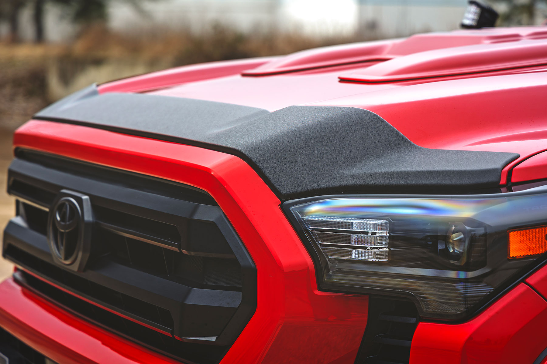 Hood Protector | Gloss Black | Toyota Tacoma 2WD/4WD (2024-2026) — Bild 6