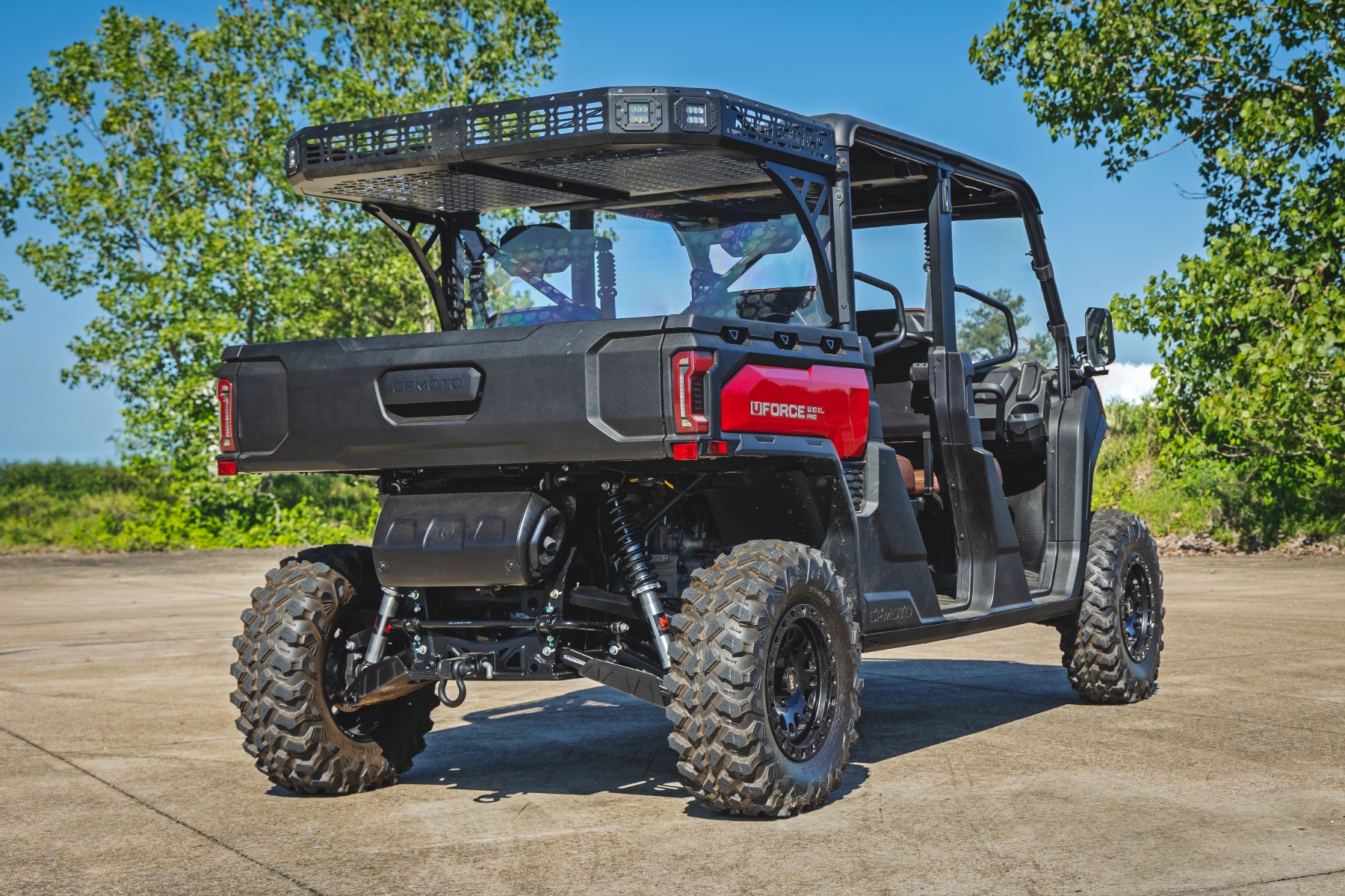 M1-Gewindefahrwerke hinten | Fahrhöhenverstellung | CFMOTO UFORCE U10 Pro — Bild 2