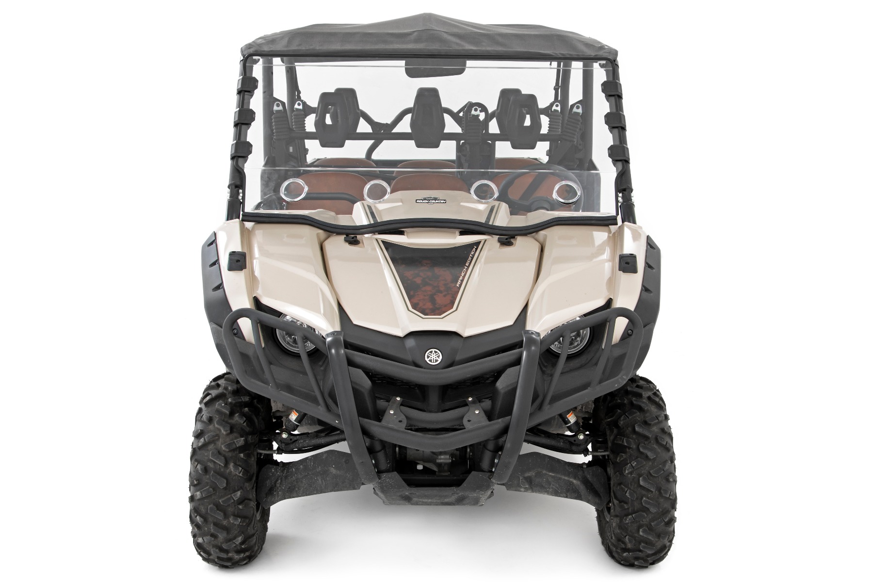 Belüftete Vollwindschutzscheibe | Kratzfest | Yamaha Viking 700 — Bild 5