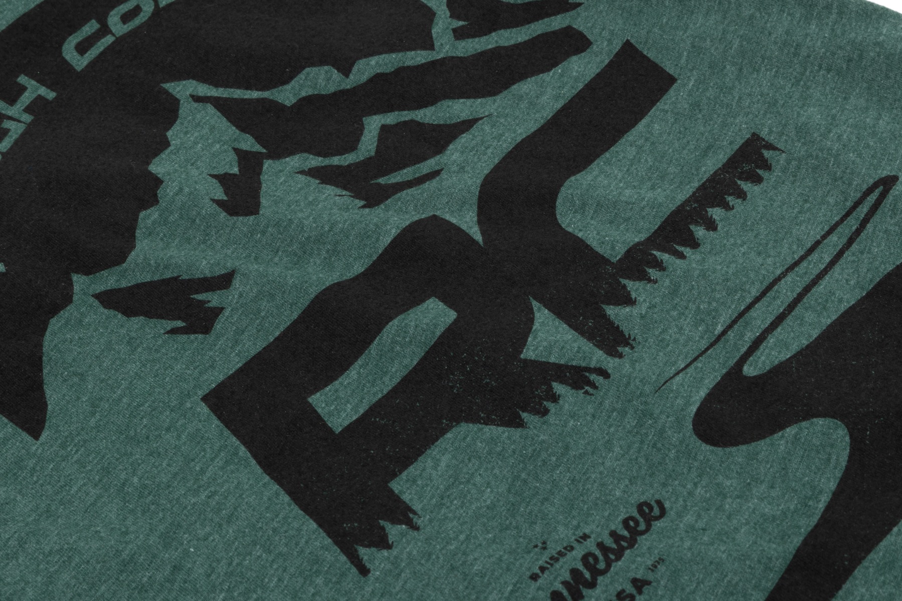Rough Country T-Shirt | RC Mountains | Waldgrün | 2XL — Bild 2