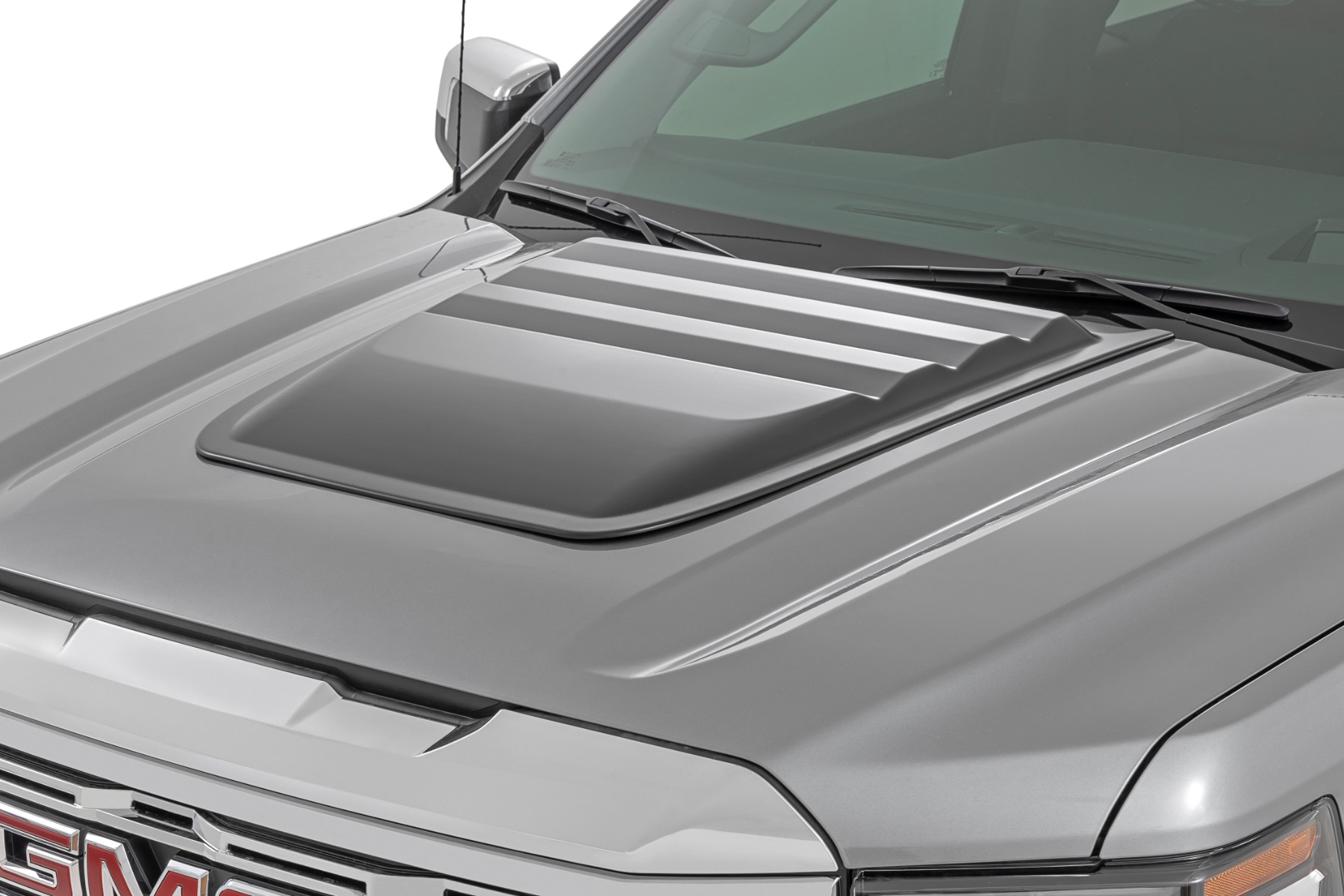 Hood Scoop | G9K Satin Steel | GMC Sierra 1500 2WD/4WD (2019-2026)