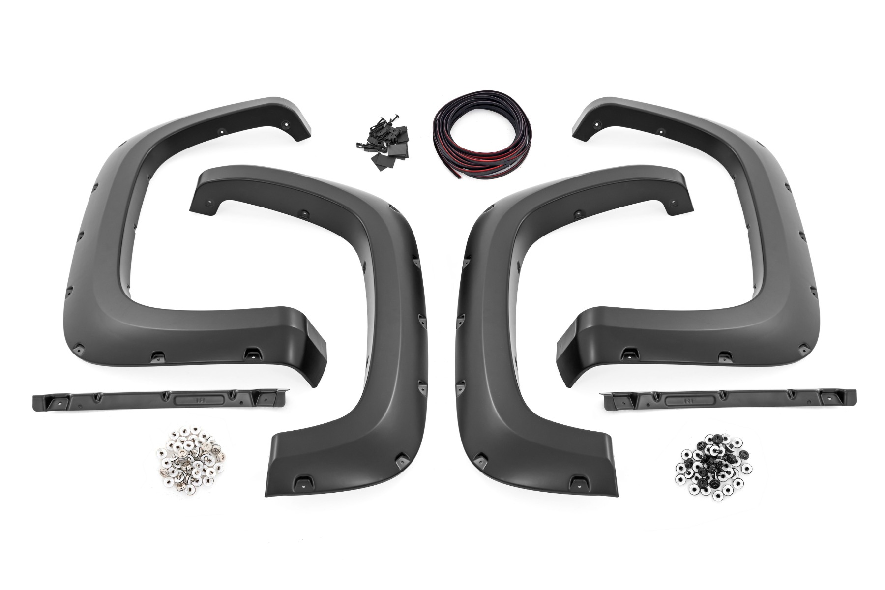 Pocket-Kotflügelverbreiterungen | GBD Cypress Grey | Chevy Silverado 2500 HD/3500 HD (20–26)
