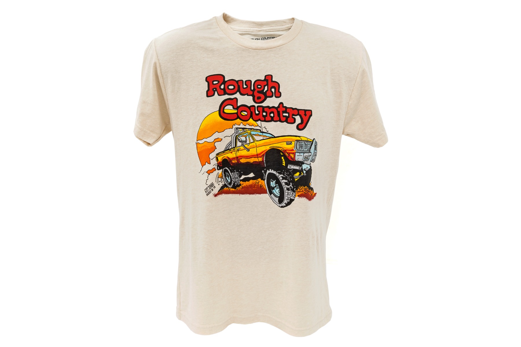 Rough Country T-Shirt | Throwback | Creme | MD