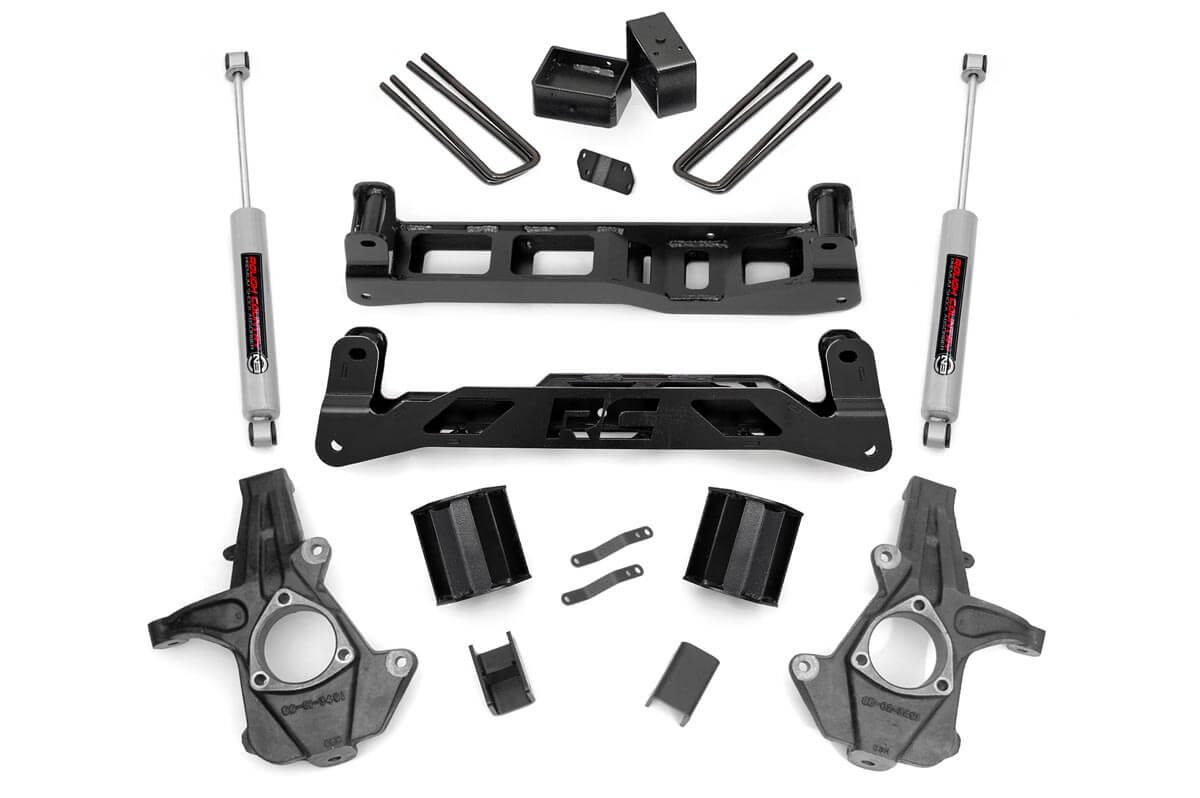 5-Zoll-Lift Kit | Chevy Silverado & GMC Sierra 1500 2WD (2007–2013)