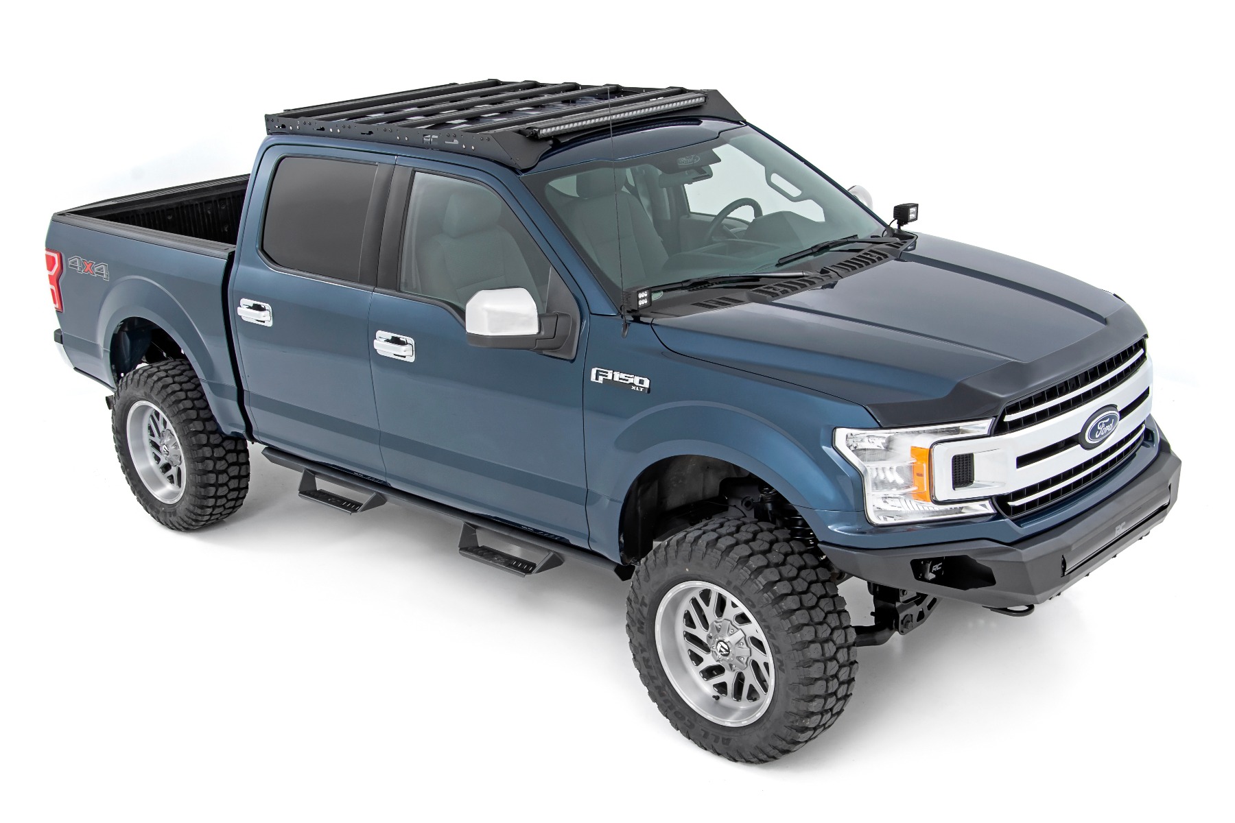 LED-Beleuchtungsset | Ditch | 2" Schwarz, Paar | Gelbe Tagfahrleuchten | Ford F-150 (15–26)/F-150 Lightning (22–26) — Bild 6