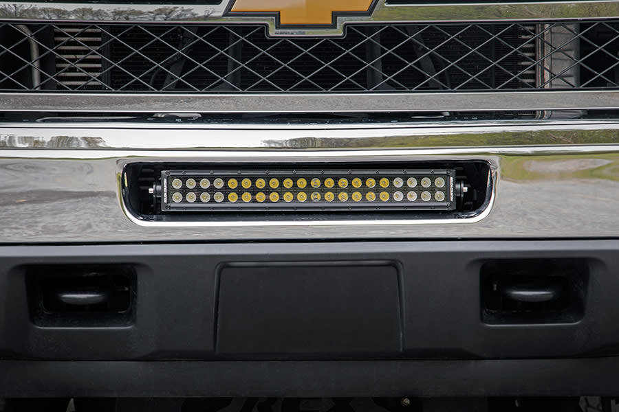 LED-Lichtträger | Stoßstange | 20 Zoll | Chevy Silverado 2500 HD 4WD (2011–2014) — Bild 5