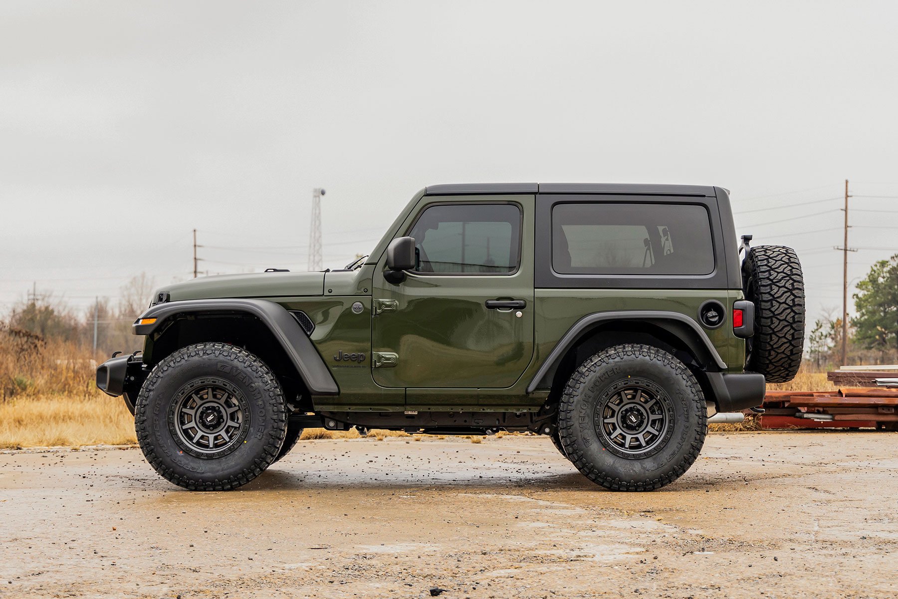 3,5-Zoll-Lift Kit | C/A-Tieferlegung | Vorne rechts/links | M1R | Jeep Wrangler JL 4WD (24–26) — Bild 6