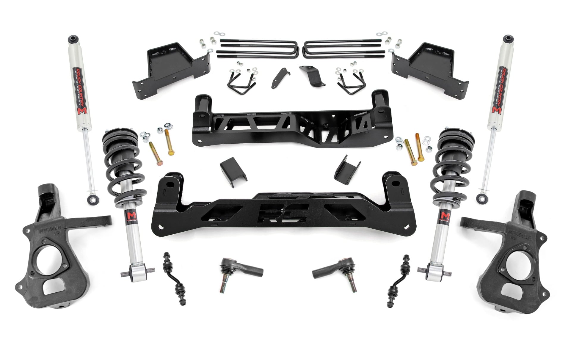 7-Zoll-Lift Kit | Alu/Stanzstahl | M1-Federbein/M1 | Chevy/GMC 1500 (2014–2018 & Classic) — Bild 2