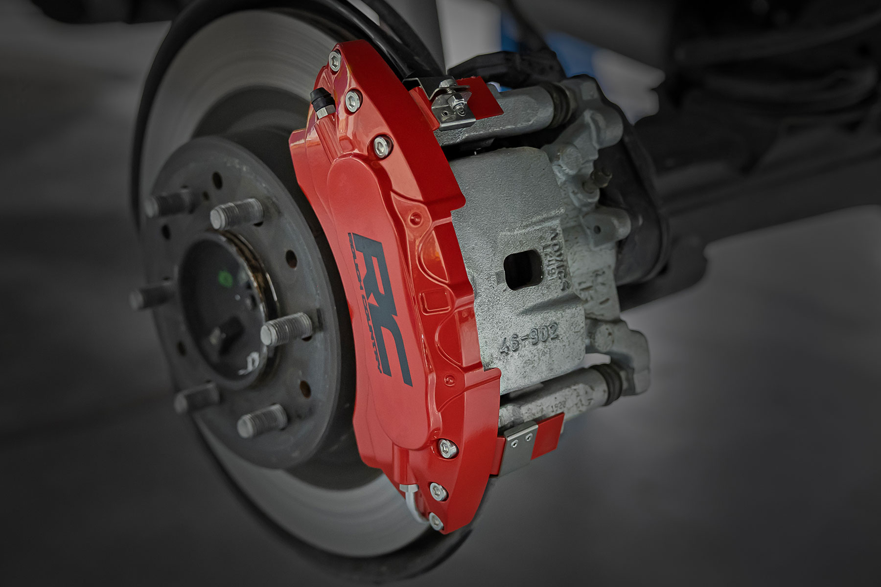 Bremssattelabdeckungen | Vorne und hinten | Rot | Toyota Tundra 2WD/4WD (2022–2026) — Bild 2
