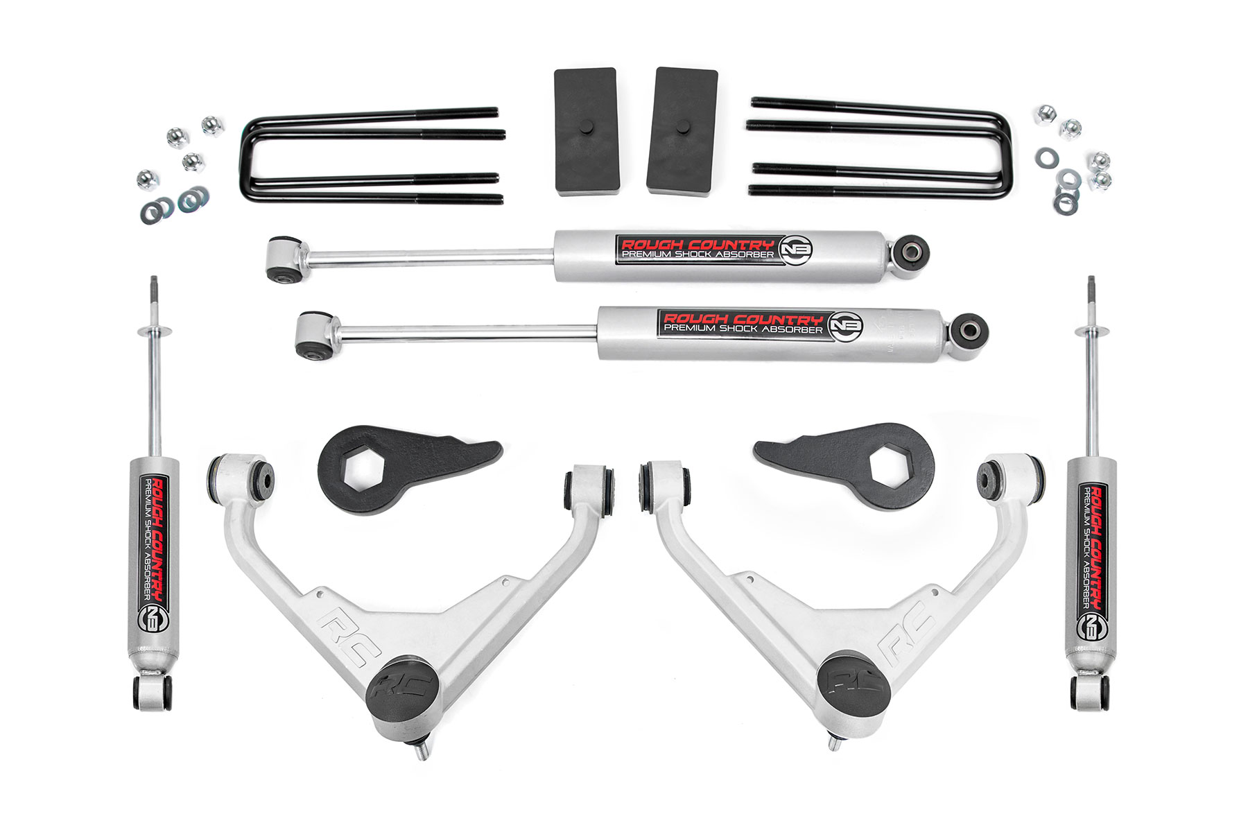 3-Zoll-Lift Kit | Chevy/GMC 2500HD/3500HD/Suburban 2500/Yukon XL 2500 (01–10)