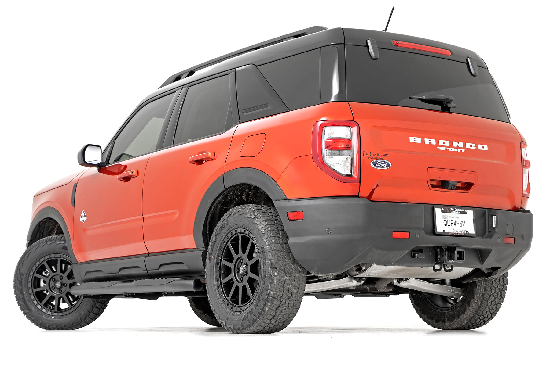 Ovale Nerf-Trittstufen | Schwarz | Ford Bronco Sport 4WD (2021–2026) — Bild 3