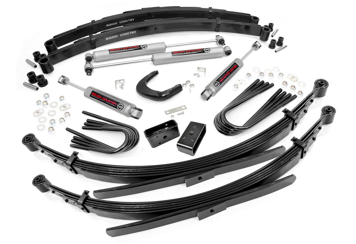 6-Zoll-Lift Kit | 56-Zoll-Hinterachsfedern | Chevy/GMC C10/K10 Pickup & SUV/K5 Blazer (77–87)