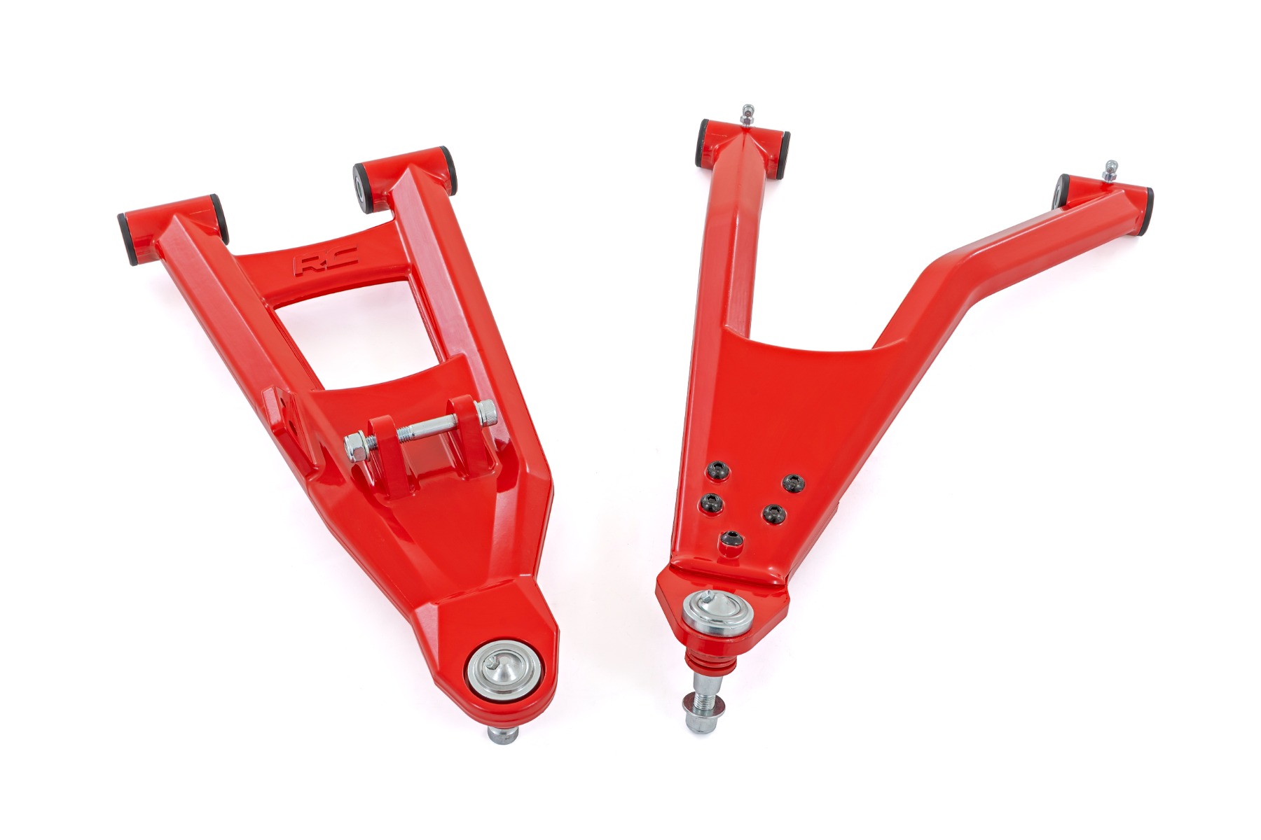 Rote Aluminium-Querlenker | 2" Vorwärtsversatz | Polaris Ranger XP 1000 — Bild 5
