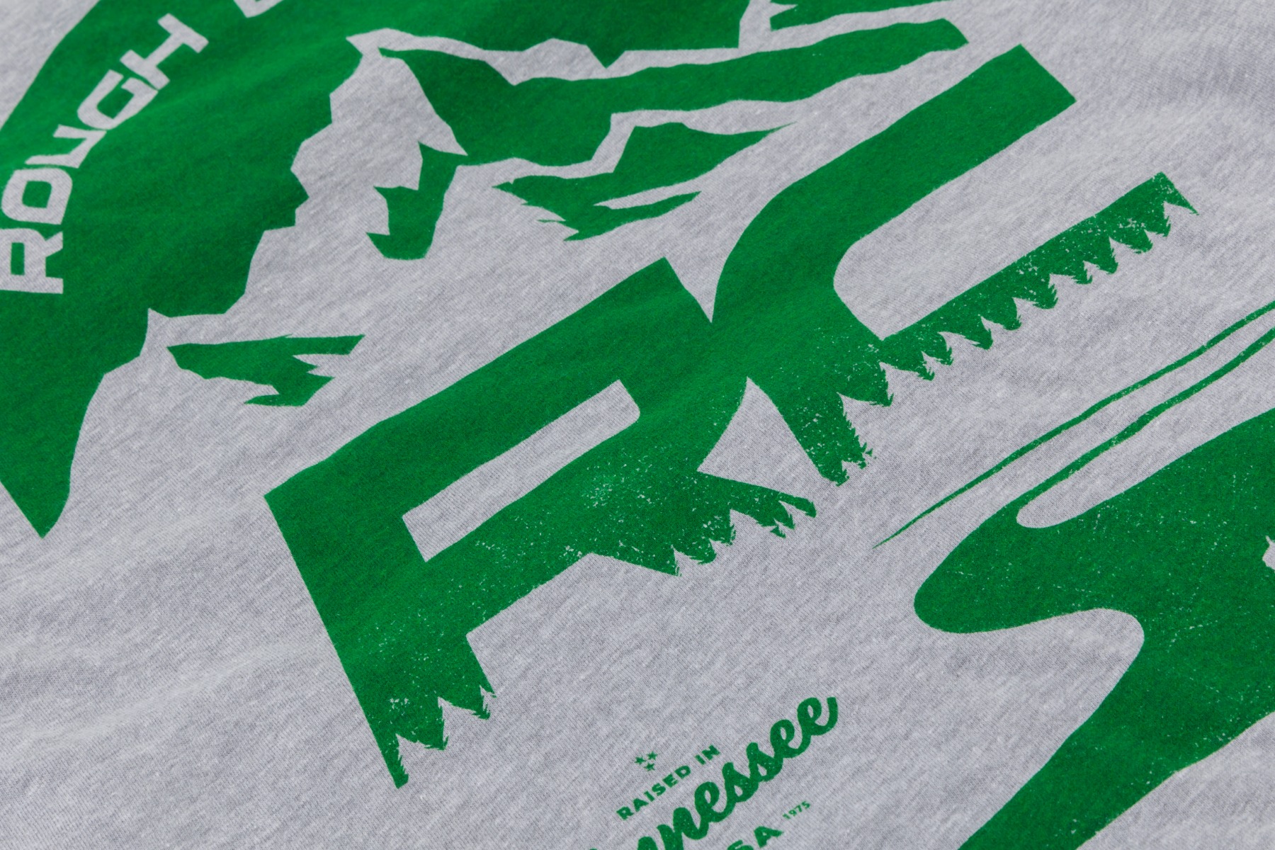 Rough Country T-Shirt | RC Mountains | Graumeliert | Größe XL — Bild 2