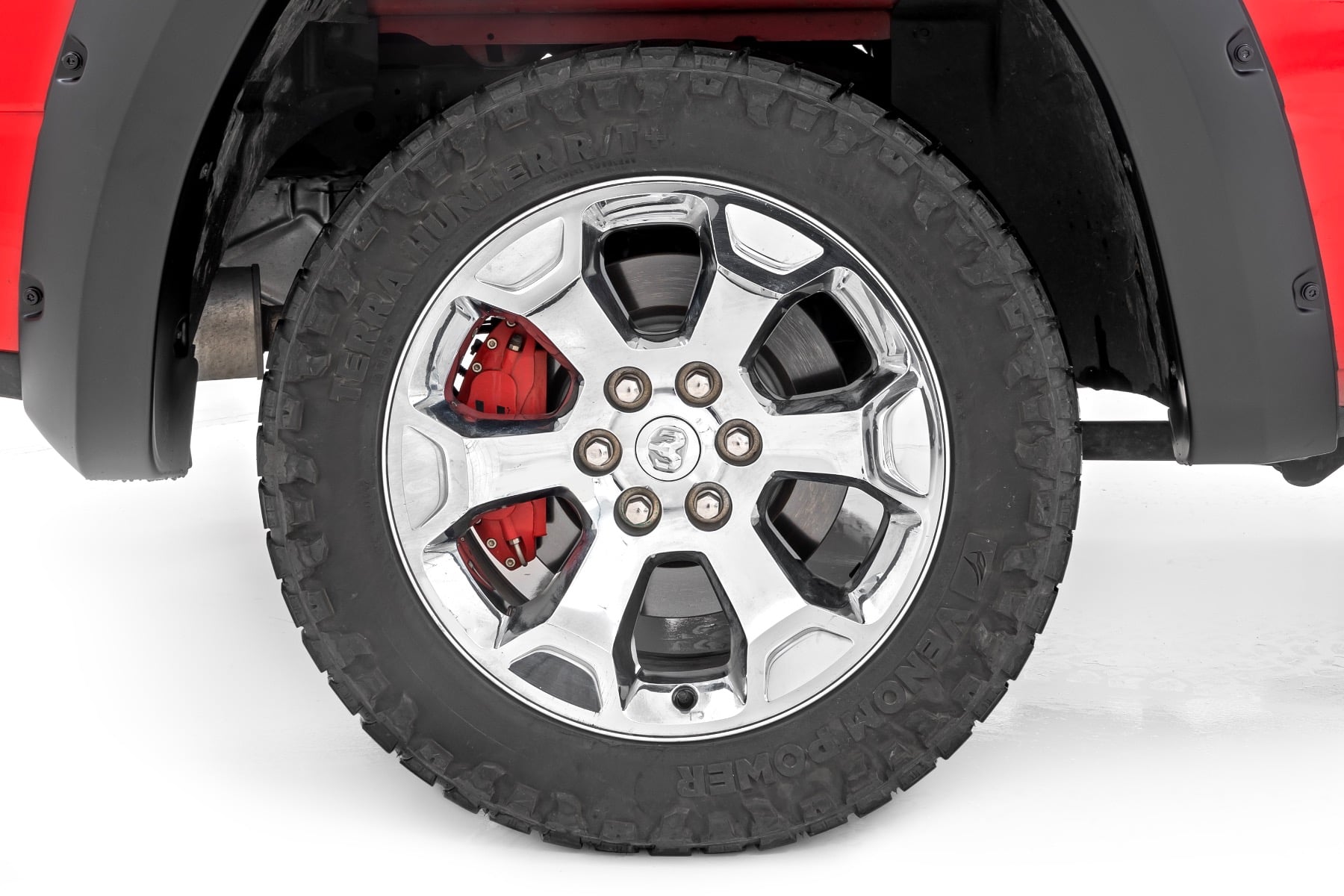 Bremssattelabdeckungen | Hinten | Rot | RAM 1500 2WD/4WD (2019–2026) — Bild 2