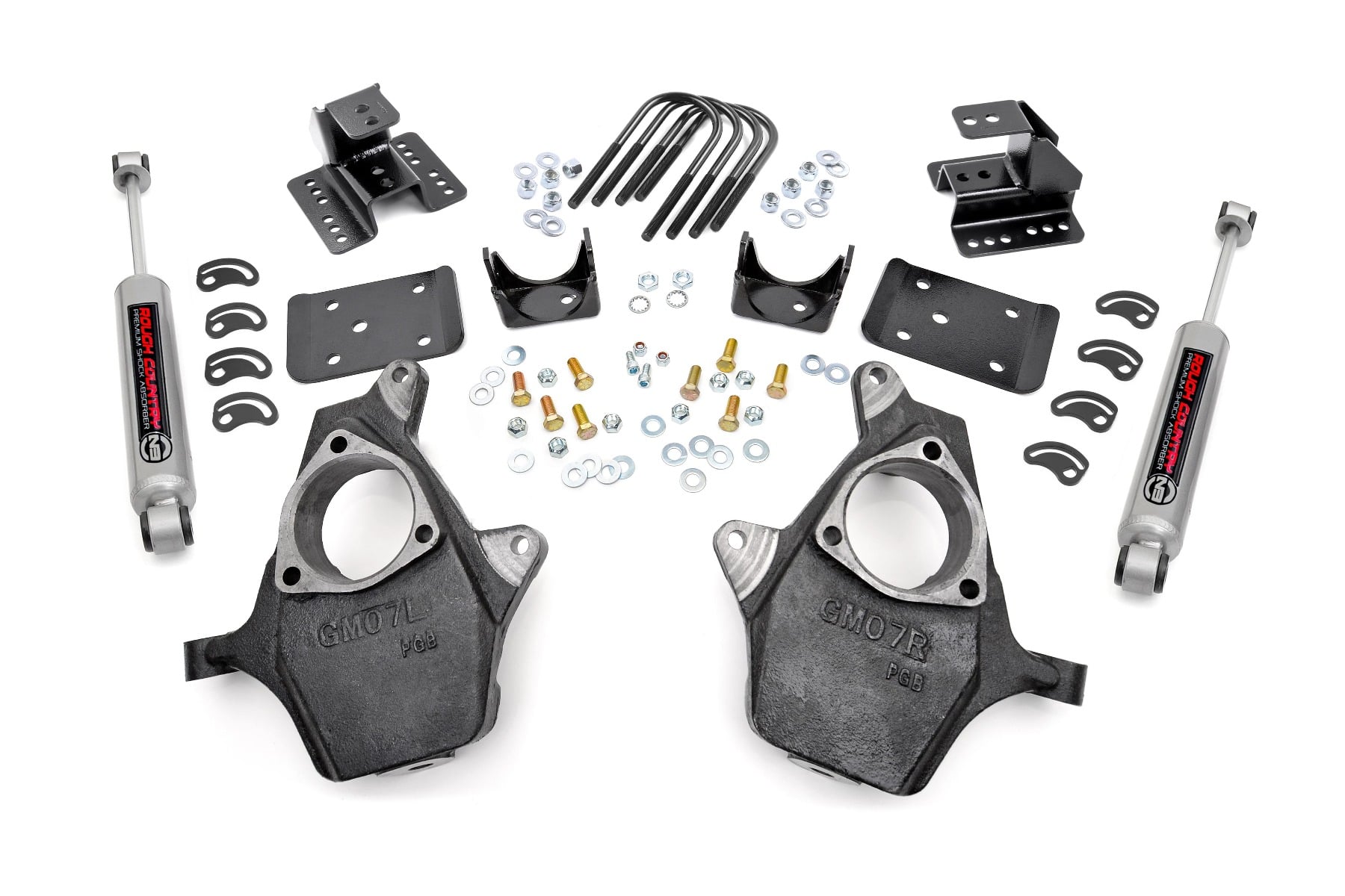 Tieferlegungssatz | Achsschenkel | 2" vorne rechts | hinten rechts | Chevy/GMC 1500 (07–14) — Bild 2