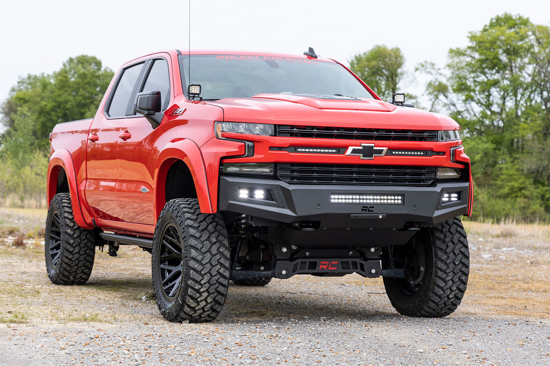 High Clearance Front Bumper | LED Lights & Skid Plate | Chevy Silverado 1500 (19-22) — Bild 5