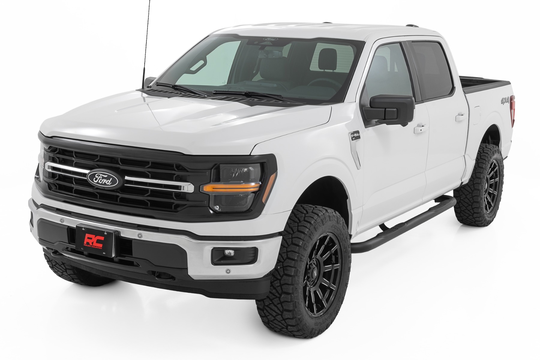 Trittrohre | 3-Zoll-Rohr | Doppelkabine | Ford F-150/Lightning/F-250/F-350/Raptor (15–26) — Bild 3
