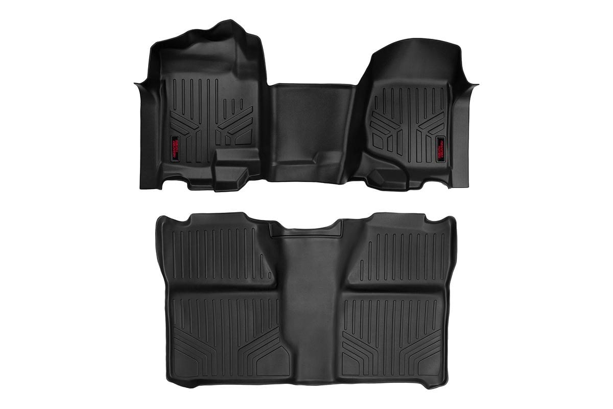 Fußmatten | Vorne und hinten | Überkopf-Höhe | Crew | Chevy/GMC 1500/2500HD (07–14)