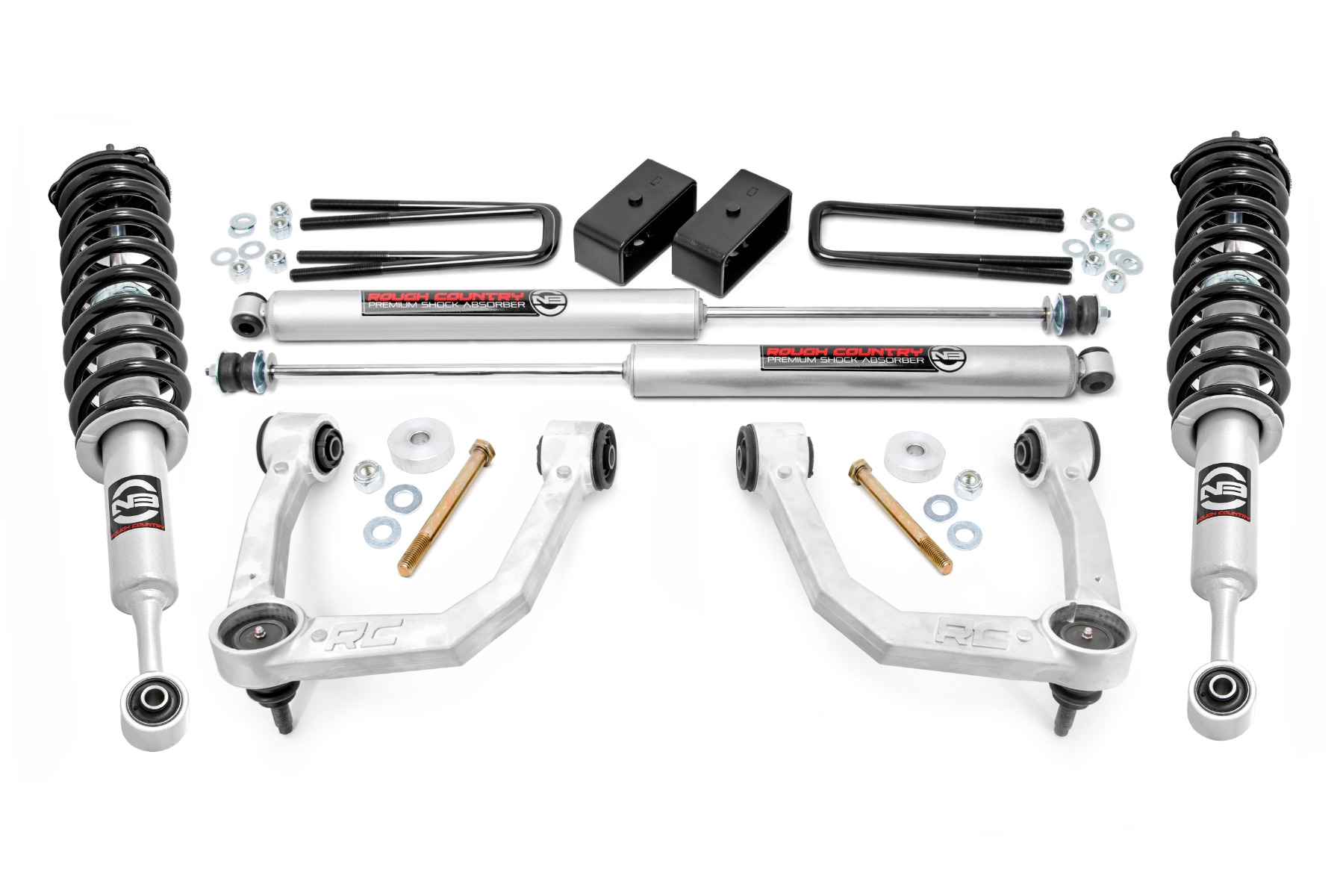 3,5-Zoll-Lift Kit | Obere Querlenker | N3-Federbeine | Toyota Tacoma 2WD/4WD (2005–2023)