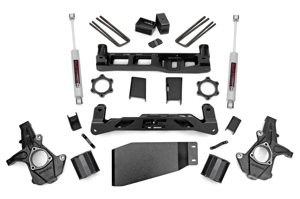 5-Zoll-Lift Kit | Chevy Silverado & GMC Sierra 1500 4WD (2007–2013)
