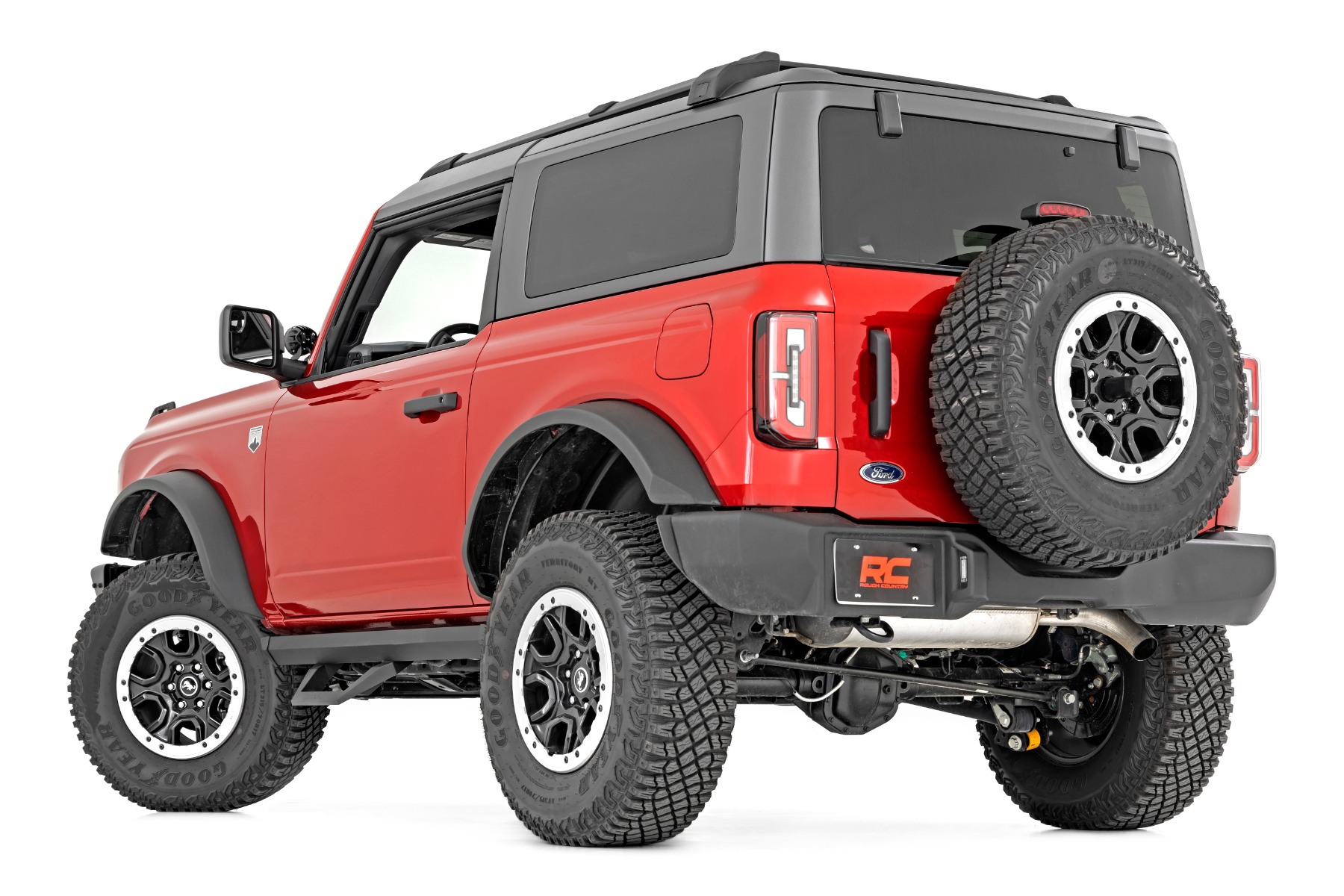 SRX2 verstellbare Aluminium-Trittstufe | Ford Bronco (2-türig) 4WD (2021–2026) — Bild 3