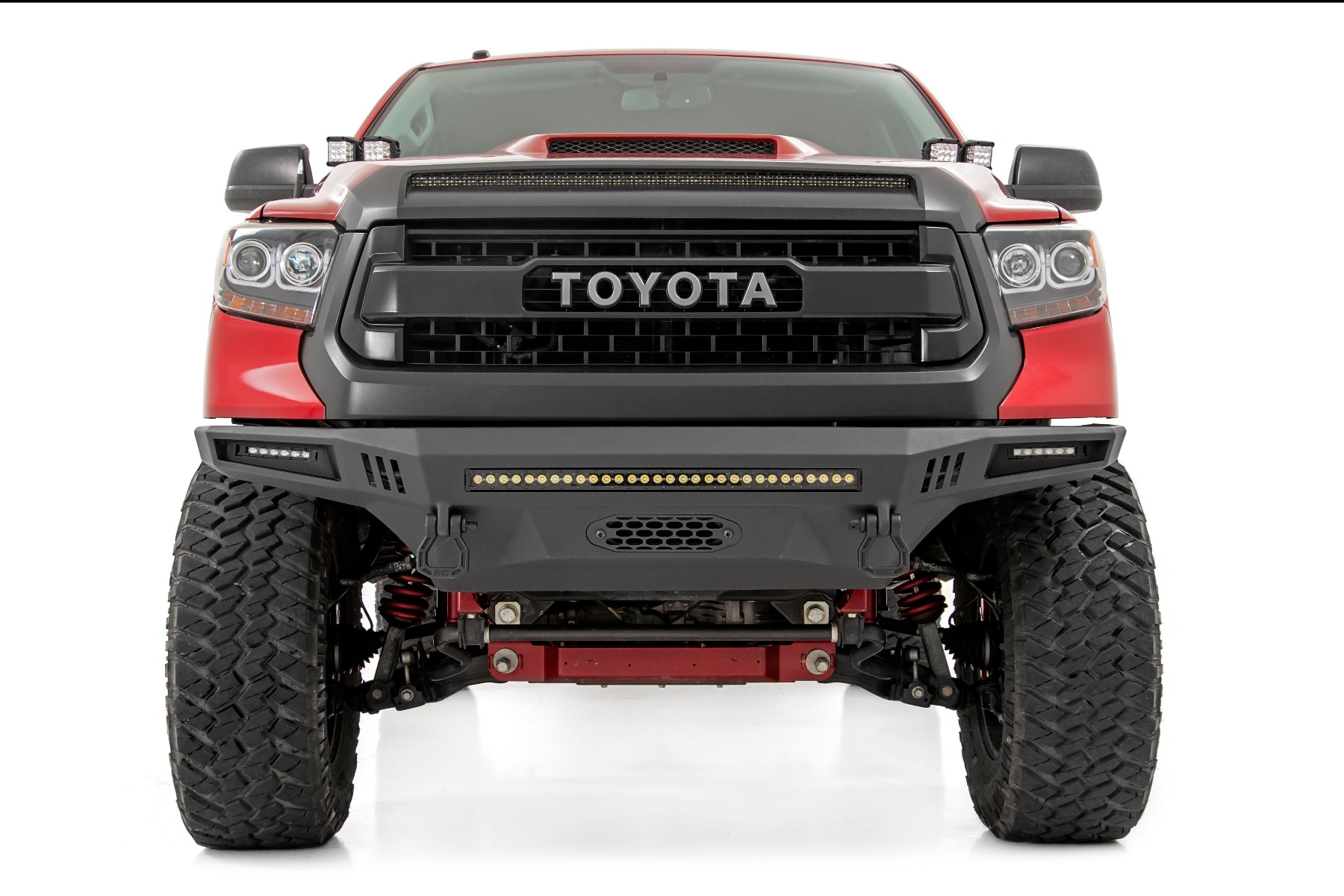LED-Beleuchtungsset | Motorhaubenwulst | 40 Zoll Weiß/Bernsteinfarbener Lichtstreifen | Toyota Tundra (14–21) — Bild 4