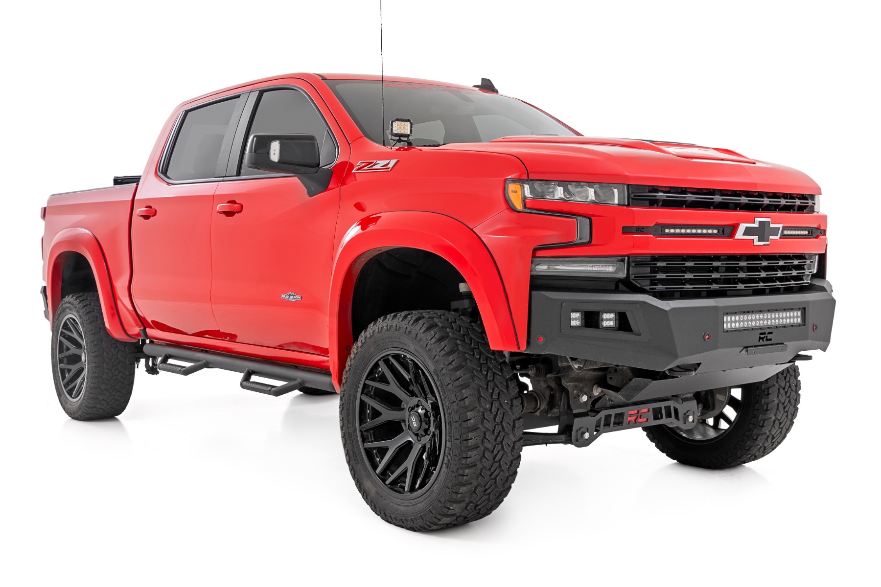 Nerf-Trittstufen | Kabinenlänge | Doppelkabine | Chevy/GMC 1500/2500HD/3500HD (19–26) — Bild 2