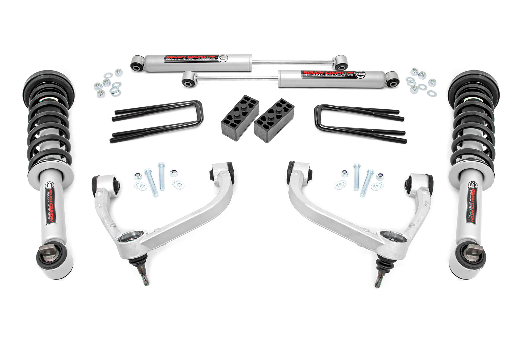3-Zoll-Lift Kit | N3-Federbeine | Ford F-150 4WD (2014–2020) — Bild 1